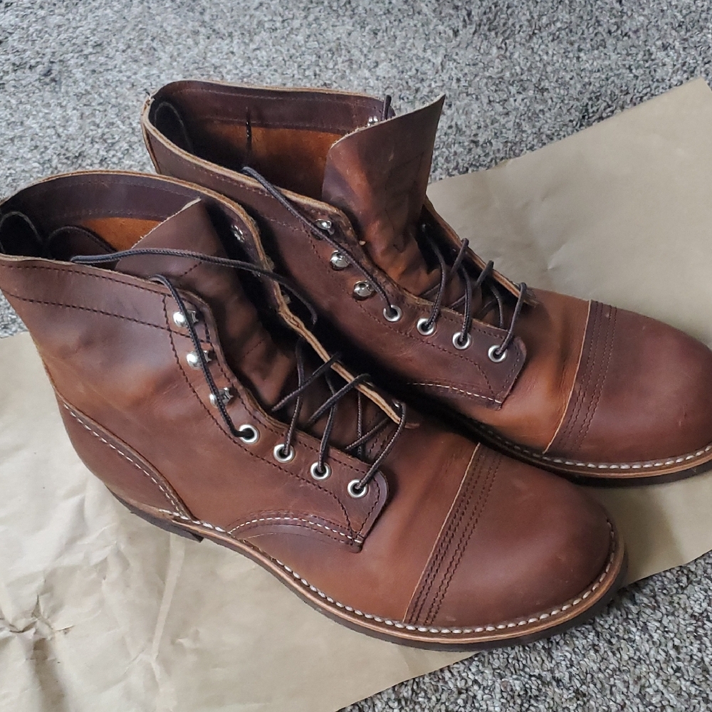 Red Wing Shoes Chestnut Leather Men's Boots